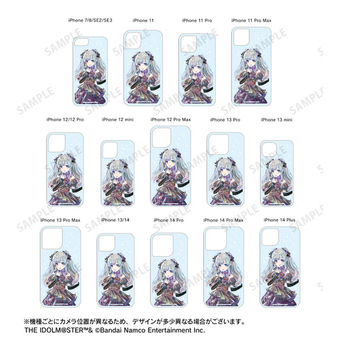『アイドルマスター シャイニーカラーズ』幽⾕霧⼦ Ani-Art グリッターiPhoneケース