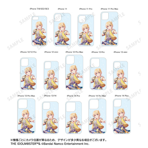『アイドルマスター シャイニーカラーズ』⻄城樹⾥ Ani-Art グリッターiPhoneケース