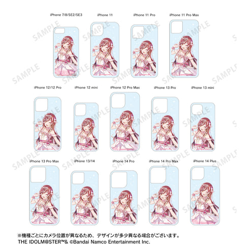 『アイドルマスター シャイニーカラーズ』⼤崎⽢奈 Ani-Art グリッターiPhoneケース