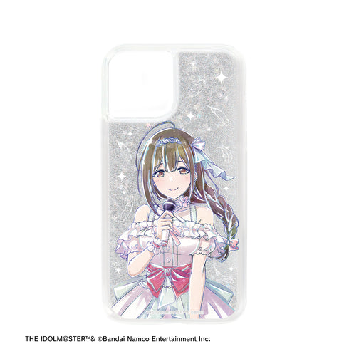 『アイドルマスター シャイニーカラーズ』桑⼭千雪 Ani-Art グリッターiPhoneケース