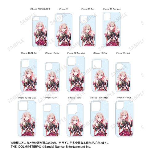 『アイドルマスター シャイニーカラーズ』芹沢あさひ Ani-Art グリッターiPhoneケース