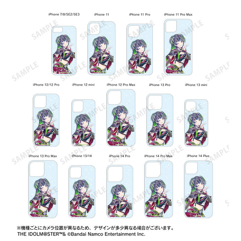 『アイドルマスター シャイニーカラーズ』黛冬優⼦ Ani-Art グリッターiPhoneケース
