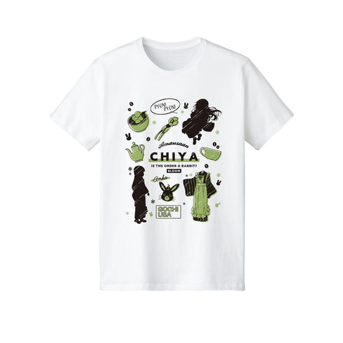 『ご注文はうさぎですか? BLOOM』千夜 Ani-Sketch Tシャツレディース【202507再販】