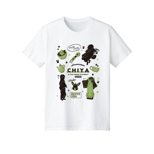 『ご注文はうさぎですか? BLOOM』千夜 Ani-Sketch Tシャツレディース【202507再販】