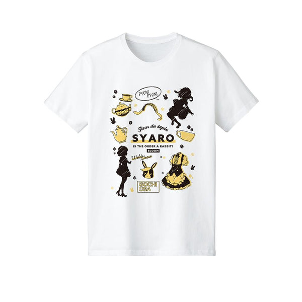 『ご注文はうさぎですか? BLOOM』シャロ Ani-Sketch Tシャツメンズ【202507再販】