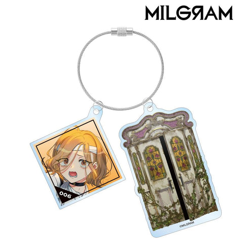 《MILGRAM -米爾格拉姆-》Mahiru《最喜歡》 封面插畫版 雙連線大尺寸壓克力鑰匙圈【202605再版】