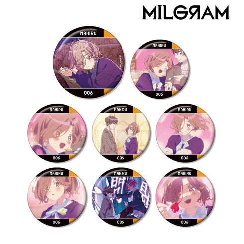 『MILGRAM -ミルグラム-』トレーディング MV 缶バッジ マヒル『だいすき』(単位/BOX)【202506再販】