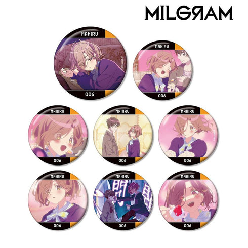 『MILGRAM -ミルグラム-』トレーディング MV 缶バッジ マヒル『だいすき』(単位/BOX)【202606再販】