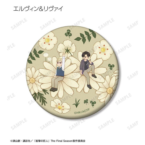 『進撃の巨人』トレーディング Botania 第2弾 マット缶バッジ(単位/BOX)【202607再販】