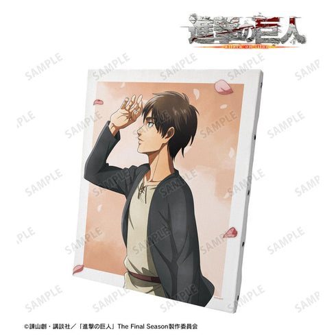 『進撃の巨人』描き下ろし エレン 歩み・水彩風ver. キャンバスボード【202512再販】