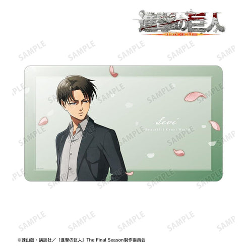 『進撃の巨人』描き下ろし リヴァイ 歩み・水彩風ver. マルチデスクマット【202604再販】