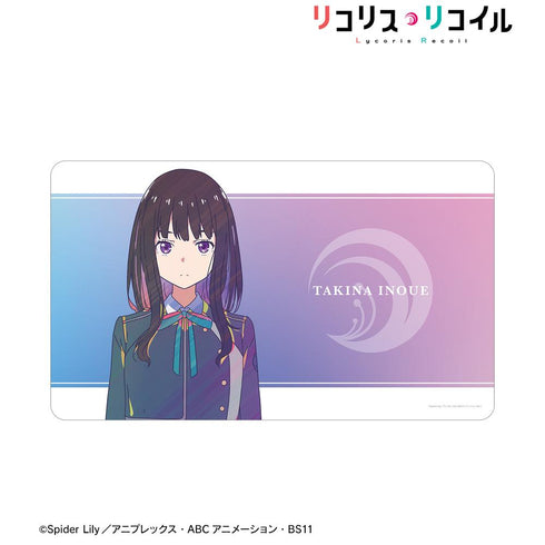 『リコリス・リコイル』井ノ上たきな Ani-Art clear label マルチデスクマット【202504再販】