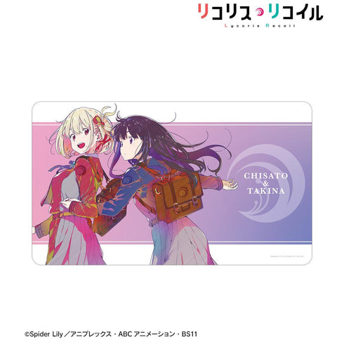 『リコリス・リコイル』錦木千束&井ノ上たきな Ani-Art clear label マルチデスクマット【202504再販】