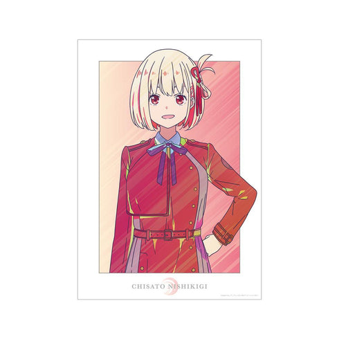 『リコリス・リコイル』錦木千束 Ani-Art clear label A3マット加工ポスター【202511再販】