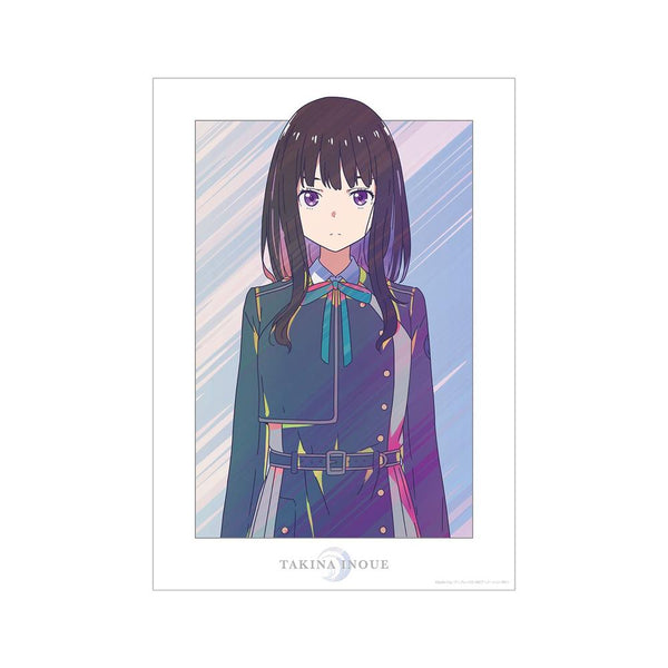 『リコリス・リコイル』井ノ上たきな Ani-Art clear label A3マット加工ポスター【202608再販】
