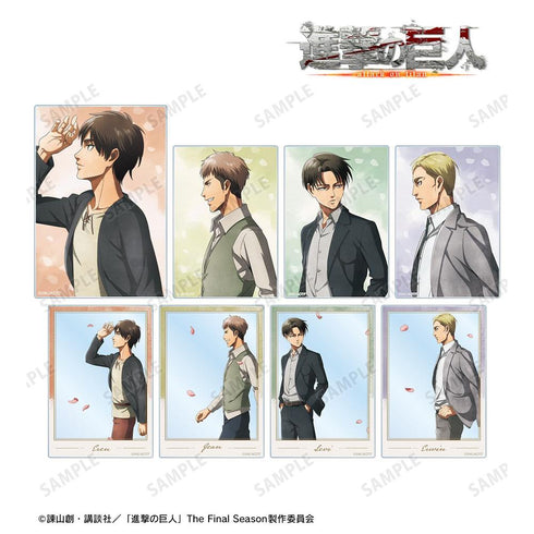『進撃の巨人』描き下ろし 歩み・水彩風ver. トレーディングアクリルカード(単位/BOX)【202607再販】