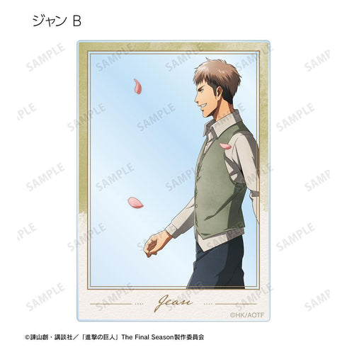 『進撃の巨人』描き下ろし 歩み・水彩風ver. トレーディングアクリルカード(単位/BOX)【202607再販】