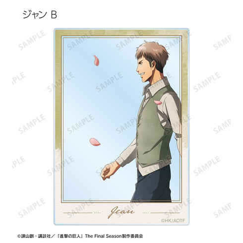 『進撃の巨人』描き下ろし 歩み・水彩風ver. トレーディングアクリルカード(単位/BOX)【202512再販】