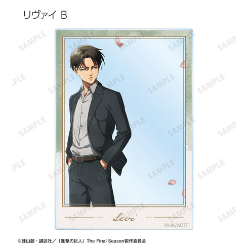 『進撃の巨人』描き下ろし 歩み・水彩風ver. トレーディングアクリルカード(単位/BOX)【202512再販】