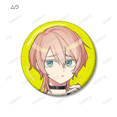 『MILGRAM -ミルグラム-』トレーディンググリッター缶バッジ(単位/BOX)【202601再販】