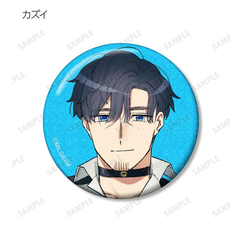 『MILGRAM -ミルグラム-』トレーディンググリッター缶バッジ(単位/BOX)【202601再販】