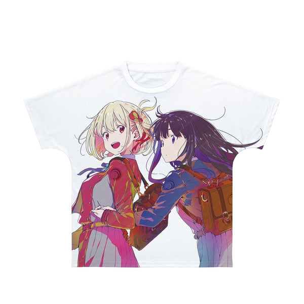 『リコリス・リコイル』錦木千束&井ノ上たきな Ani-Art clear label フルグラフィックTシャツユニセックス【202609再販】