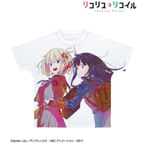 『リコリス・リコイル』錦木千束&井ノ上たきな Ani-Art clear label フルグラフィックTシャツユニセックス【202501再販】
