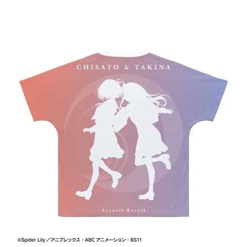 『リコリス・リコイル』錦木千束&井ノ上たきな Ani-Art clear label フルグラフィックTシャツユニセックス【202609再販】
