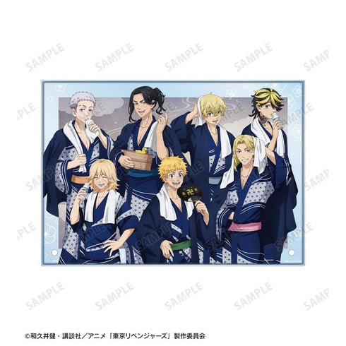 《东京复仇者》全新绘制 东京卍会&羽宫一虎 温泉浴衣版 A5亚克力板【202608再版】