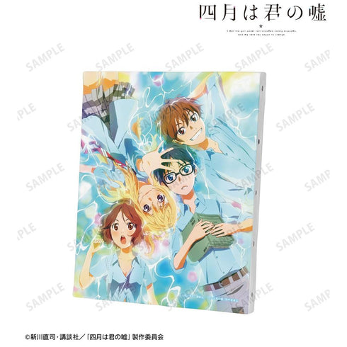 『四月は君の嘘』キービジュアル キャンバスボード ver.A【202604再販】
