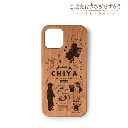 『ご注文はうさぎですか? BLOOM』 千夜 Ani-Sketch ウッドiPhoneケース【202406再販】