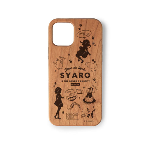 『ご注文はうさぎですか? BLOOM』 シャロ Ani-Sketch ウッドiPhoneケース【202406再販】