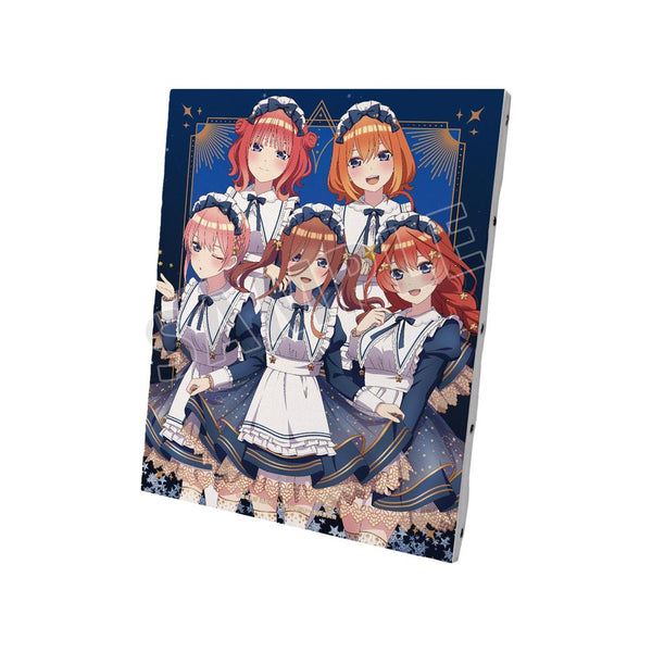 『五等分の花嫁∽』描き下ろし 集合 星空メイドver. キャンバスボード【202501再販】