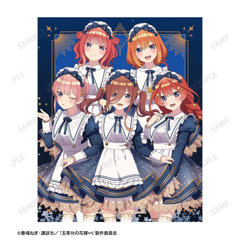 『五等分の花嫁∽』描き下ろし 集合 星空メイドver. キャンバスボード【202501再販】