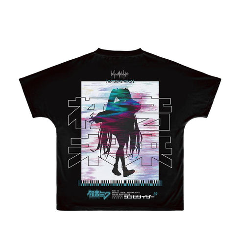 『HATSUNE MIKU EXPO 10th Anniversary』描き下ろし 初音ミク テックファッションver. Art by so品 フルグラフィックTシャツユニセックス【202501再販】