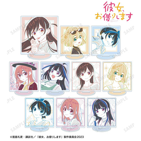 『彼女、お借りします』トレーディング lette-graph アクリルスタンド(単位/BOX)【202508再販】