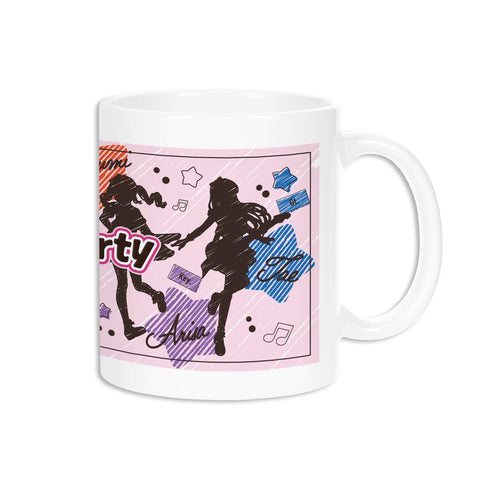 『バンドリ! ガールズバンドパーティ!』Poppin'Party Ani-Sketch マグカップ【202511再販】