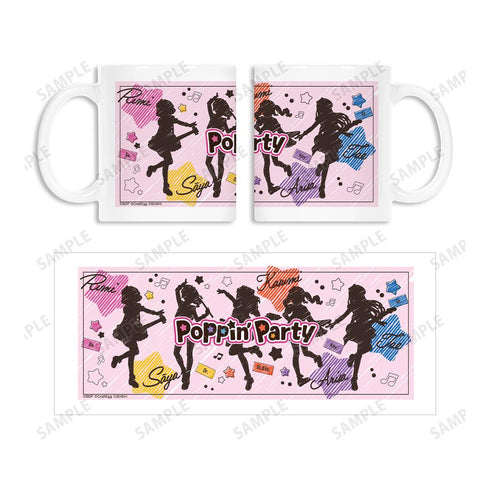 『バンドリ! ガールズバンドパーティ!』Poppin'Party Ani-Sketch マグカップ【202511再販】