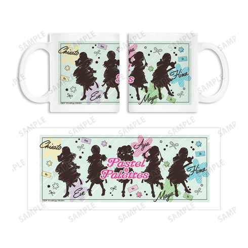 『バンドリ! ガールズバンドパーティ!』Pastel*Palettes Ani-Sketch マグカップ【202511再販】