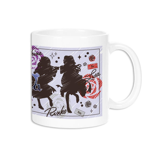 『バンドリ! ガールズバンドパーティ!』Roselia Ani-Sketch マグカップ【202511再販】