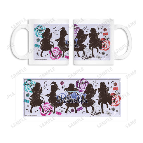 『バンドリ! ガールズバンドパーティ!』Roselia Ani-Sketch マグカップ【202511再販】