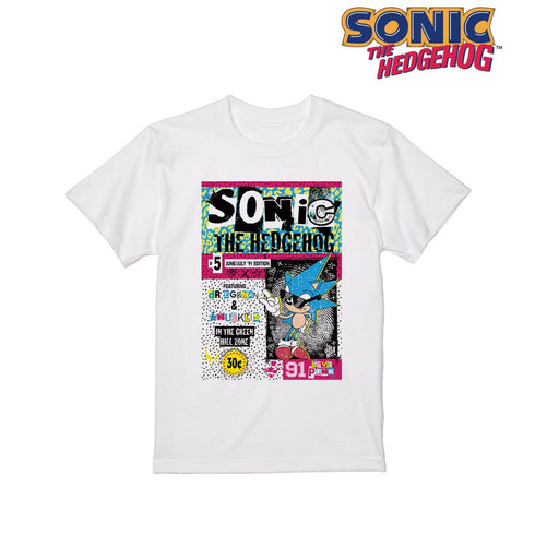 『ソニック・ザ・ヘッジホッグ』ソニック LOVE PUNK Tシャツレディース