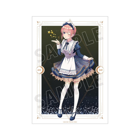 『五等分の花嫁∽』描き下ろし 中野一花 星空メイドver. A3マット加工ポスター【202501再販】