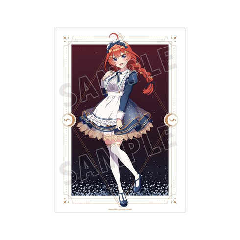 『五等分の花嫁∽』描き下ろし 中野五月 星空メイドver. A3マット加工ポスター【202501再販】