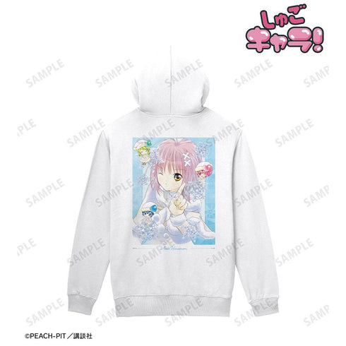 『しゅごキャラ!』日奈森あむ バックプリントジップパーカーレディース【202606再販】