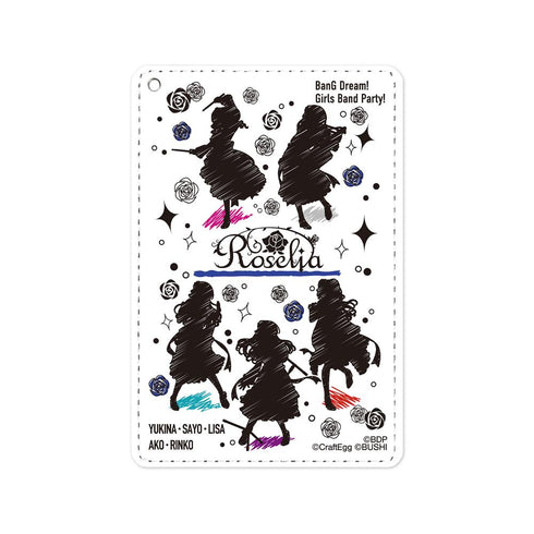 『BanG Dream! ガールズバンドパーティ!』Roselia Ani-Sketch 1ポケットパスケース【202511再販】