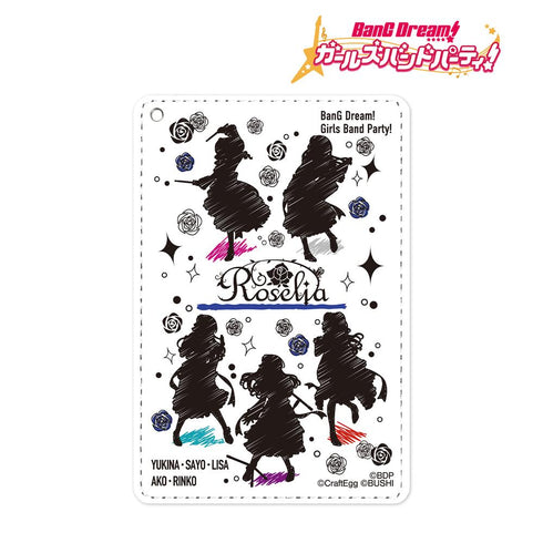 『BanG Dream! ガールズバンドパーティ!』Roselia Ani-Sketch 1ポケットパスケース【202502再販】