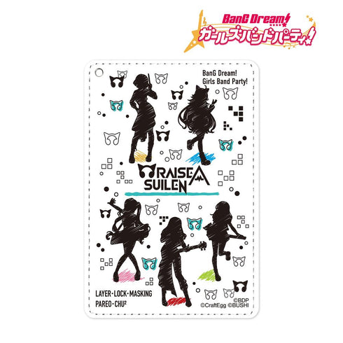 『BanG Dream! ガールズバンドパーティ!』RAISE A SUILEN Ani-Sketch 1ポケットパスケース【202502再販】