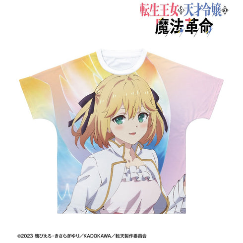 『転生王女と天才令嬢の魔法革命』描き下ろし アニスフィア 彼女と彼女の魔法革命ver. フルグラフィックTシャツユニセックス【202609再販】