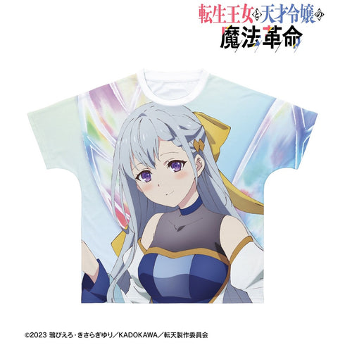 《转生王女与天才千金的魔法革命》全新绘制 尤菲莉亚 她与她的魔法革命版 全图T恤 男女通用【202609再版】